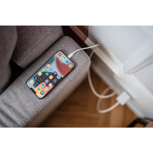 Forcell F-Energy USB-C – USB-C töltőkábel C339 QC4.0 PD 5A 100W 3 m fehér