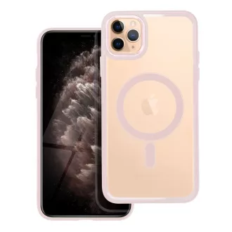   Color Edge Mag Cover tok iPhone 11 PRO MAX  Magsafe kompatibilis rózsaszín