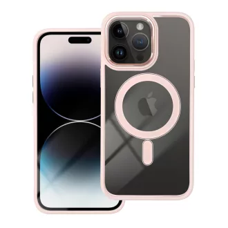   Color Edge Mag Cover tok iPhone 14 PRO MAX  Magsafe kompatibilis rózsaszín