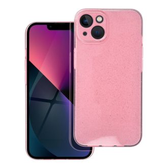 Clear Case Blink tok 2 mm iPhone 13 rózsaszín