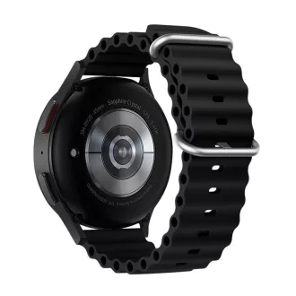   Forcell F-Design FS01 szilikon szíj Samsung Galaxy Watch 20 mm fekete