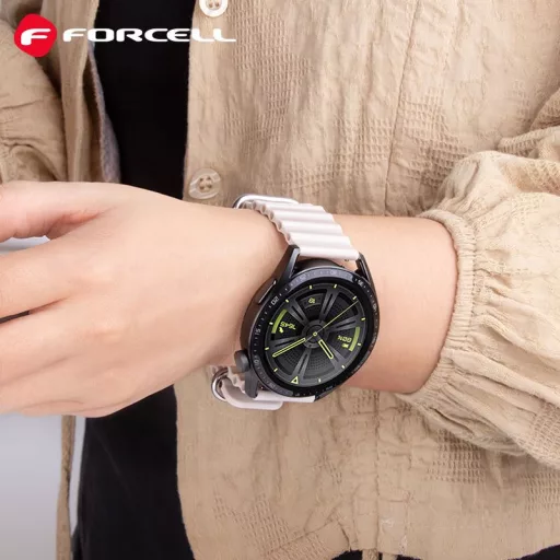 Forcell F-Design FS01 szilikon szíj Samsung Galaxy Watch 22 mm stellar