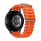 Forcell F-Design FS01 szilikon szíj Samsung Galaxy Watch 22 mm narancs