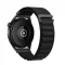 Forcell F-Design FS05 poliészter szálas csatos szíj Samsung Galaxy Watch 22 mm fekete