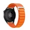 Forcell F-Design FS05 poliészter szálas csatos szíj Samsung Galaxy Watch 22 mm narancs