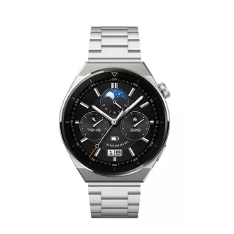   Forcell F-Design FS06 acél csatos szíj Samsung Galaxy Watch 22 mm ezüst