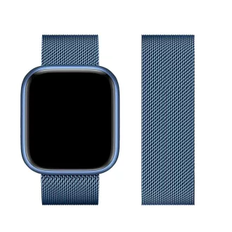   Forcell F-Design FA03 mágneses acél szíj Apple Watch 38 / 40 / 41 mm kék
