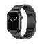 Forcell F-Design FA10 acél csatos szíj Apple Watch 42 / 44 / 45 / 49 mm fekete
