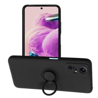 Silicone Ring tok Xiaomi Redmi NOTE 12S  fekete