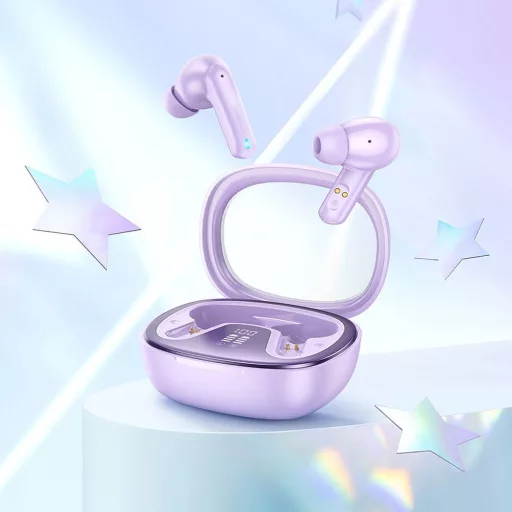 Hoco TWS EQ6 vezeték nélküli fülhallgató purple