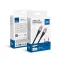 Blue Star USB-C – Lightning töltőkábel TFK-DC-003 fonott 2,4A 1,2 m fekete