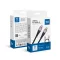 Blue Star USB-C – USB-C töltőkábel TFK-DC-003 fonott PD QC4.0 3A 60W 1,2 m fekete