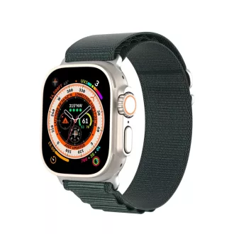 DUX DUCIS GS nylon szíj Apple Watch 38 / 40 / 41 mm zöld
