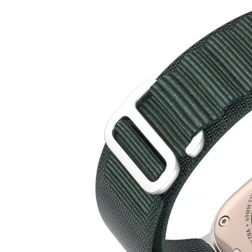 DUX DUCIS GS nylon szíj Apple Watch 38 / 40 / 41 mm zöld