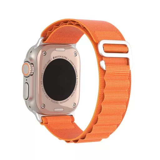 DUX DUCIS GS nylon szíj Apple Watch 38 / 40 / 41 mm narancs