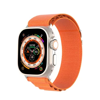   DUX DUCIS GS nylon szíj Apple Watch 42 / 44 / 45 / 49 mm narancs
