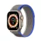 DUX DUCIS YJ nylon szíj Apple Watch 42 / 44 / 45 / 49 mm kék-szürke