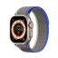 DUX DUCIS YJ nylon szíj Apple Watch 42 / 44 / 45 / 49 mm kék-szürke