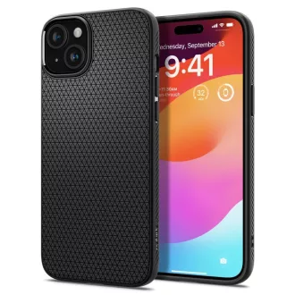SPIGEN tok LIQUID AIR  iPhone 15 matte fekete