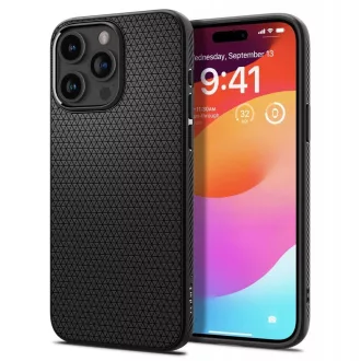 SPIGEN tok LIQUID AIR  iPhone 15 Pro matte fekete
