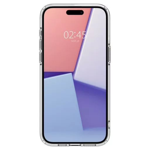 SPIGEN tok ULTRA HYBRID  iPhone 15 Pro matt átlátszó