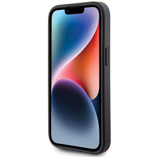 GUESS tok iPhone 15 GUHCP15SG4GFGR (4G Metal Logo) szürke