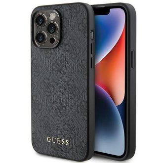   GUESS tok iPhone 15 Pro GUHCP15LG4GFGR (4G Metal Logo) szürke