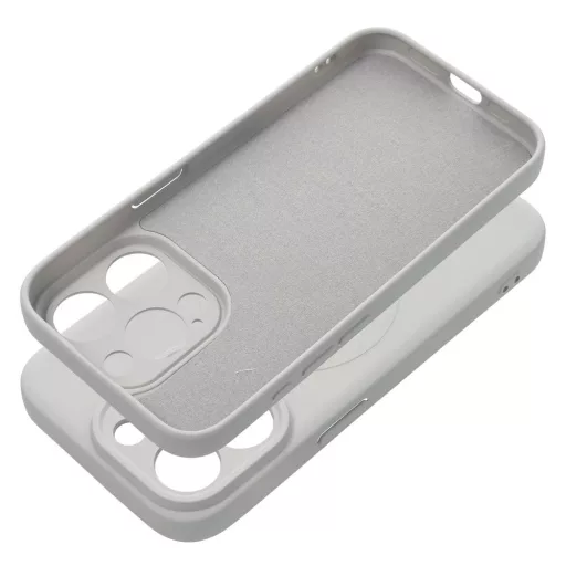 SILICONE MAG COVER Magsafe kompatibilis tok iPhone 15 Pro titanium