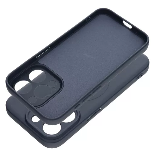 SILICONE MAG COVER Magsafe kompatibilis tok iPhone 15 Pro kék titanium