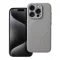 Silicone Mag Cover tok iPhone 15 PRO MagSafe kompatibilis titánszürke