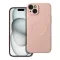 SILICONE MAG COVER Magsafe kompatibilis tok iPhone 15 Plus rózsaszín