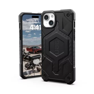   UAG Urban Armor Gear tok MONARCH PRO Magsafe kompatibilis for iPhone 15 Plus carbon fiber