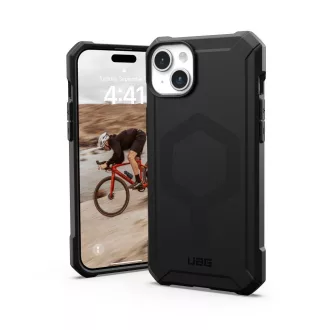   UAG Urban Armor Gear tok ESSENTIAL Magsafe kompatibilis for iPhone 15 Plus fekete