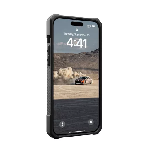 UAG Urban Armor Gear tok MONARCH for iPhone 15 Plus kevlar fekete