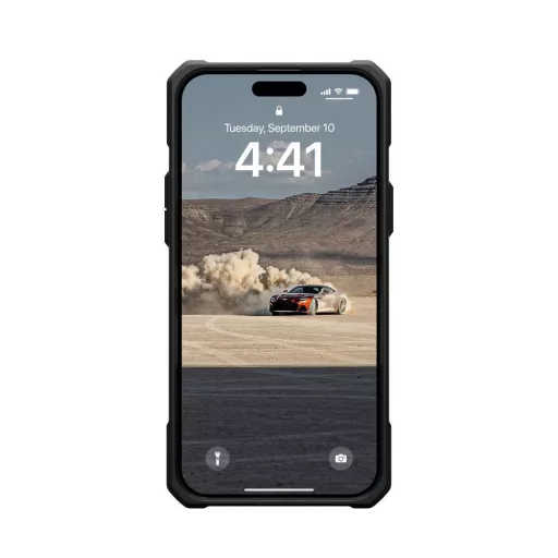 UAG Urban Armor Gear tok MONARCH for iPhone 15 Plus kevlar fekete
