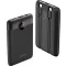 Veger powerbank C11 W1170 PD QC3.0 2A 22,5W 10000 mAh beépített USB-C / Lightning kábelekkel fekete