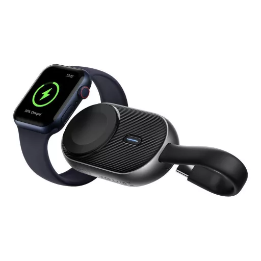 Forcell F-Energy powerbank Apple Watch-hoz Mini Power Watch 1A 2,5W 1200 mAh fekete
