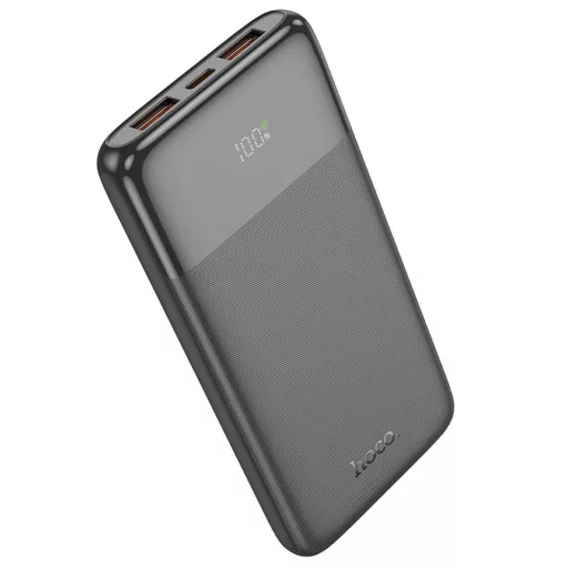 Powerbank HOCO 10 000 mAh PD QC3.0 3A 22,5W J121 fekete