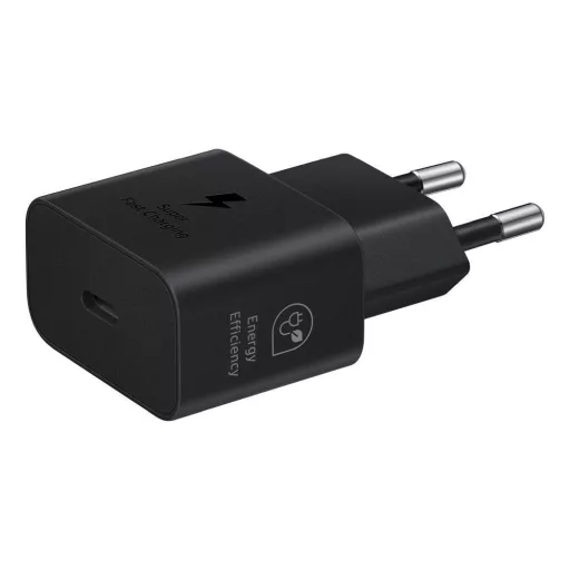 Samsung eredeti hálózati töltő USB-C PD 3A 25W GaN EP-T2510NBEGEU fekete blister