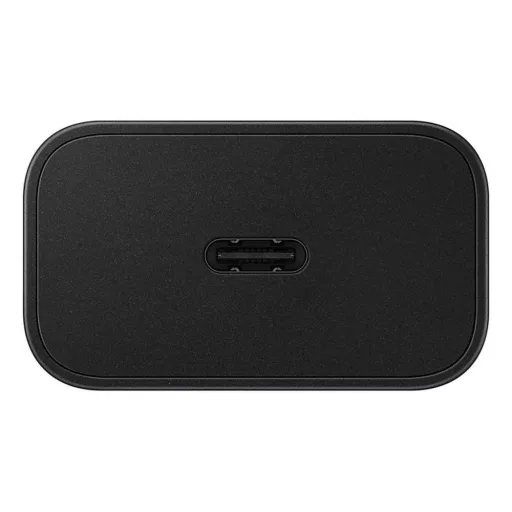 Samsung eredeti hálózati töltő USB-C + USB-C – USB-C kábel PD 3A 25W GaN EP-T2510XBEGEU fekete blister