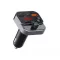 ART Bluetooth FM transmitter 5.0 + USB-A QC3.0 + USB-C (30W) FM-84B fekete