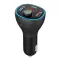 ART Bluetooth FM transmitter 5.0 + USB-A QC3.0 + USB-C (30W) FM-73 fekete