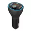 ART Bluetooth FM transmitter 5.0 + USB-A QC3.0 + USB-C (30W) FM-73 fekete