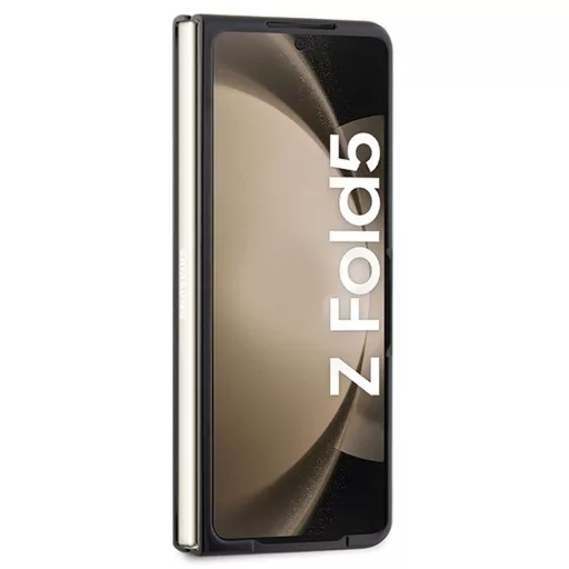 KARL LAGERFELD tok SAMSUNG Z Fold 5 KLHCZFD5SAPKINPK (Saffiano Mono IK PIN) fekete