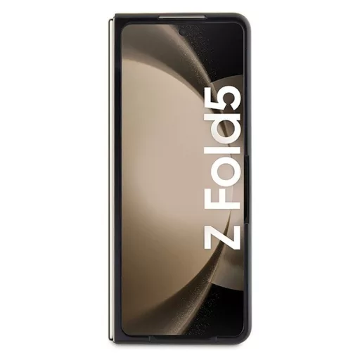 KARL LAGERFELD tok SAMSUNG Z Fold 5 KLHCZFD5SAPKINPK (Saffiano Mono IK PIN) fekete