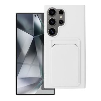 Card Case tok kártyatartóval Samsung S24 ULTRA  fehér