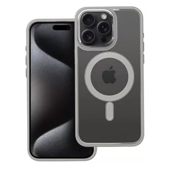   Color Edge Mag Cover tok iPhone 15 PRO MAX  Magsafe kompatibilis titanium-szürke
