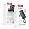 Forcell F-Energy powerbank Power Plug F5K3 PD 20W 5000 mAh Lightning csatlakozóval fekete