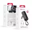 Forcell F-Energy powerbank Power Plug F5K3 PD 20W 5000 mAh Lightning csatlakozóval fekete