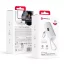 Forcell F-Energy powerbank Power Plug F5K3 PD 20W 5000 mAh Lightning csatlakozóval fehér